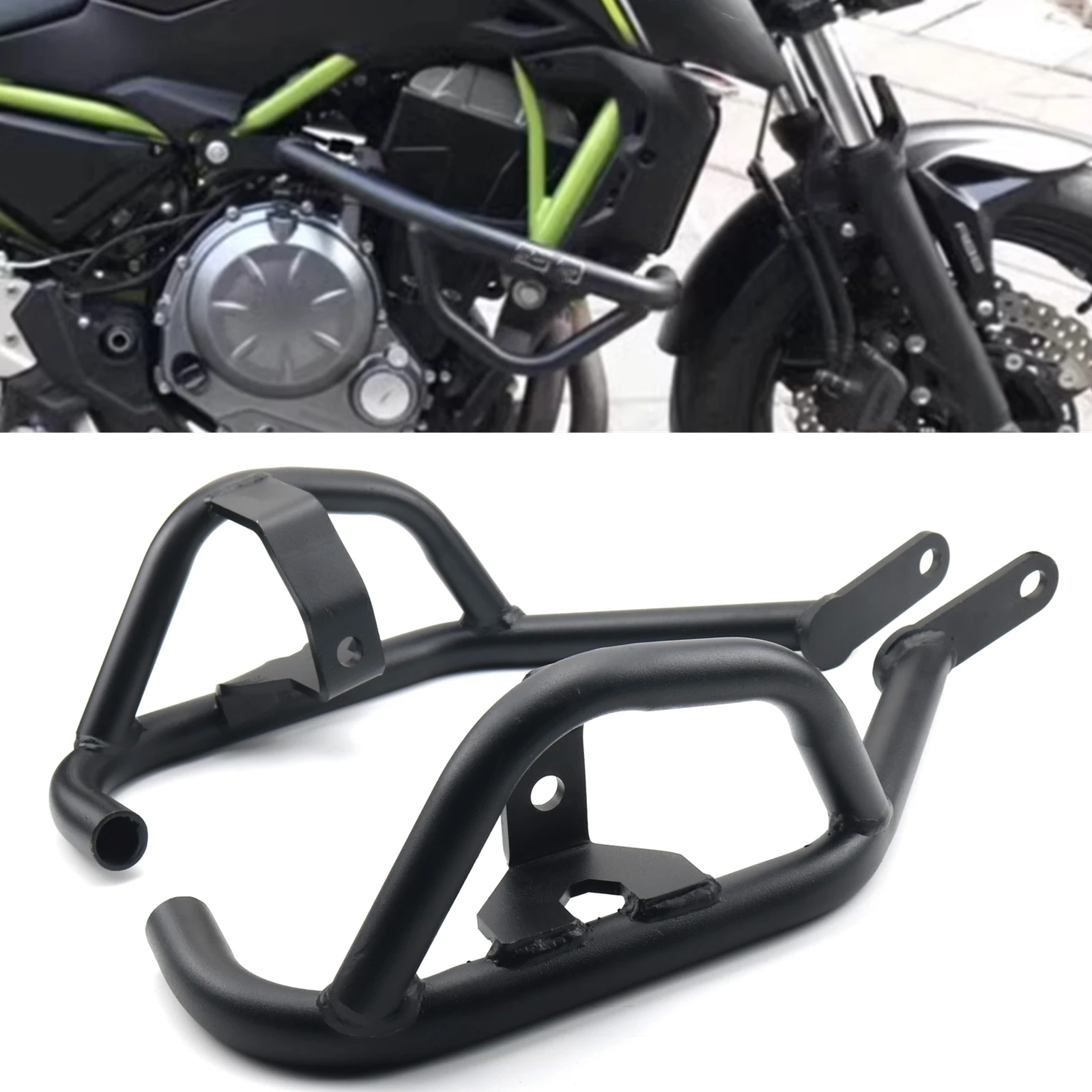 

For Kawasaki Z650 Z650RS 2017-2023 Motorcycle Engine Guard Crash Bar Protector