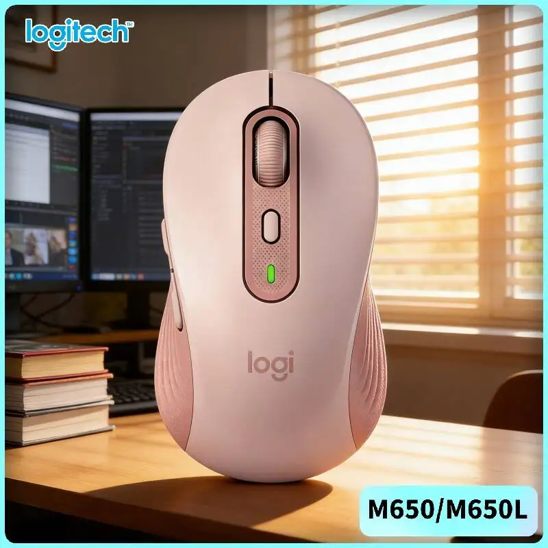 

Logitech M650/M650L Wireless Mouse - 400-4000 DPI Adjustable, 5 Programmable Buttons, 90% Reduced Noise, 24-Month Battery