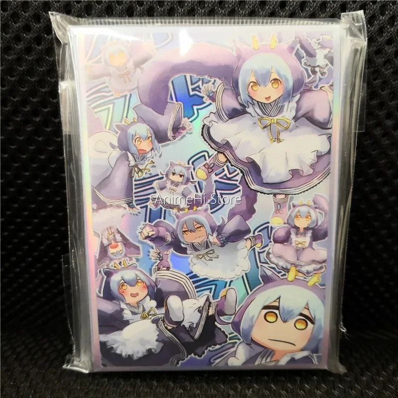 50 PCS/Bag Game Yu-Gi-Oh! Laundry Dragonmaid Card Sleeves Anime Yugioh Sleeve Cards Protector Case for Gift