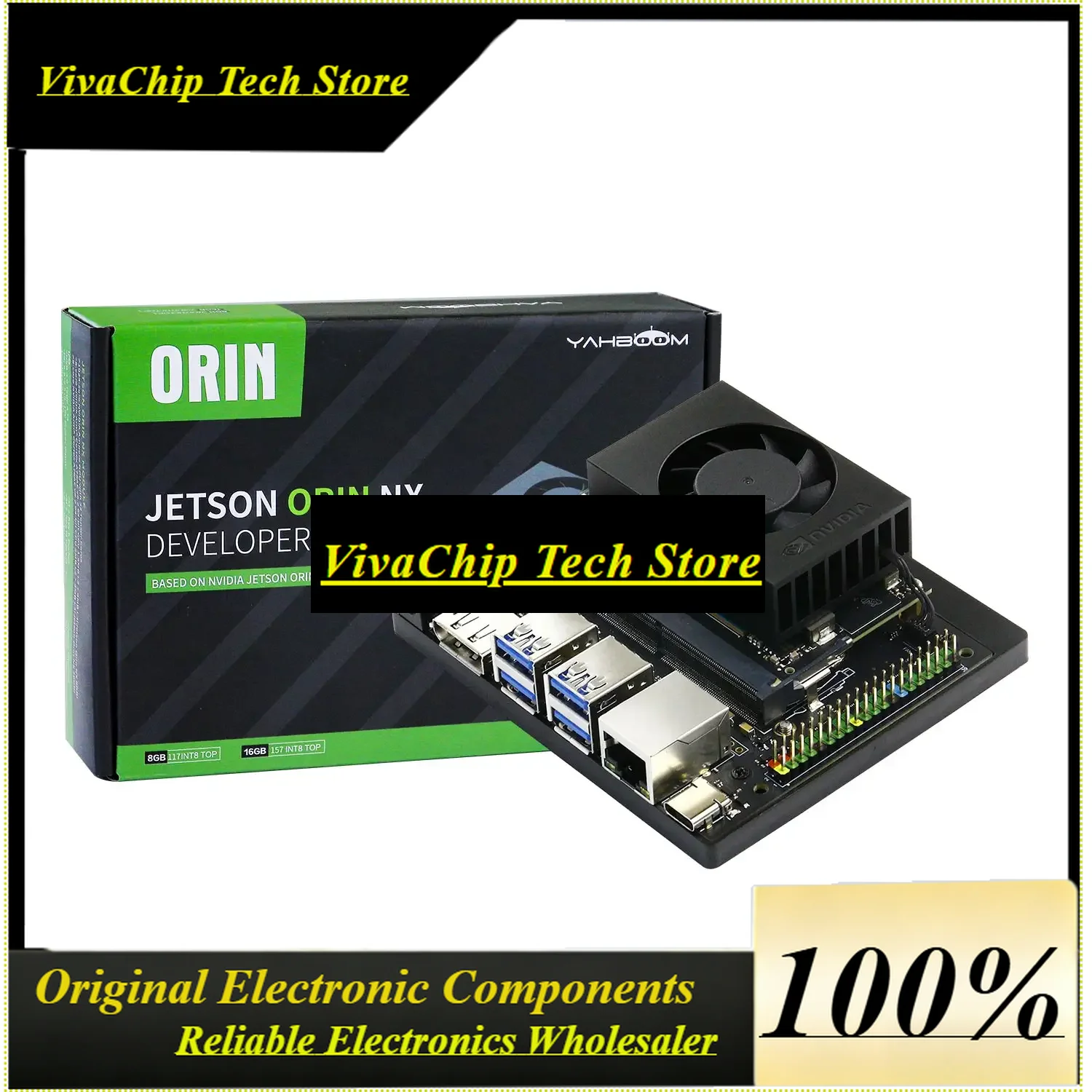 VivaCJetson Orin Nx Developer Kit Super Version With 117/157tops Computing Power For Embedded Systems 8gb/16gb Ram Deep Learning