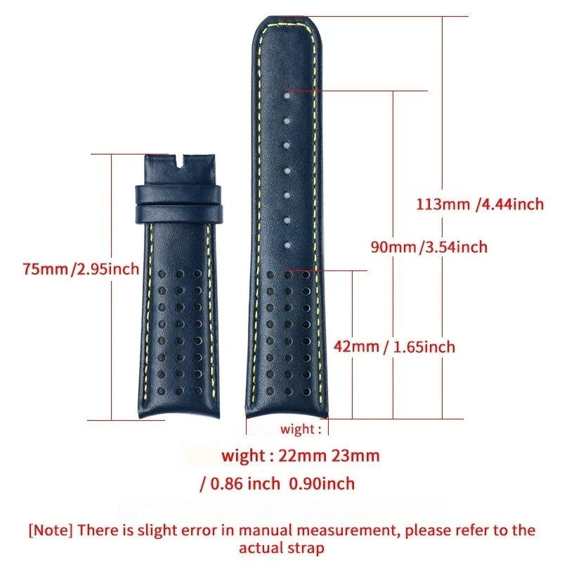 22 مللي متر 23 مللي متر حزام ساعة جلد الفولاذ المقاوم للصدأ مشبك ساعة مقاوم للماء قوس الفم معصمه خاص للمواطن AT8020/JY8078