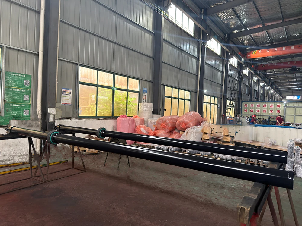 Large Long Type Double Acting Cylinder for Mining Equipment High Thrust Hydraulic Cylinder Factory in Stock