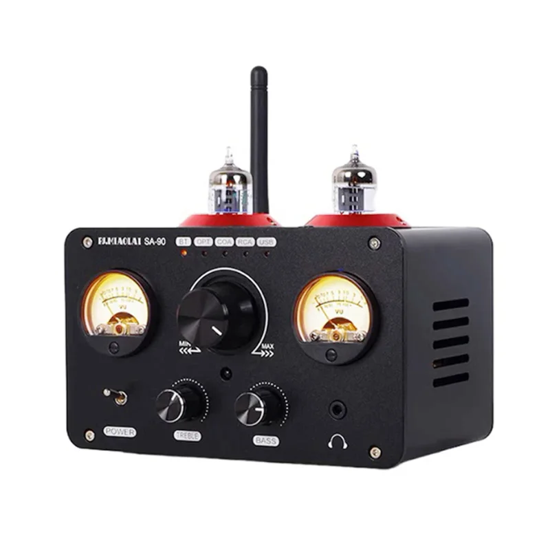 

Small Audio Power Amplifier USB Flash Drive Bluetooth Hifi Tube Small Audio Power Amplifier US-Plug