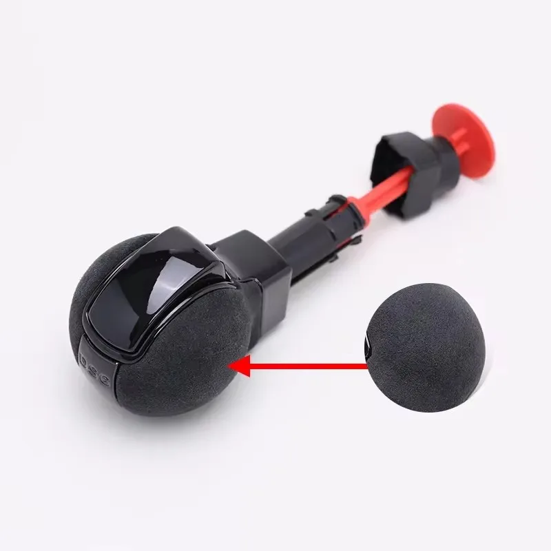 Voor VW Golf 6 MK6 GTI GLI Carbon DSG Pookknop Nieuwe Originele Versnellingspook Handbal Met Stofkap Auto-onderdelen