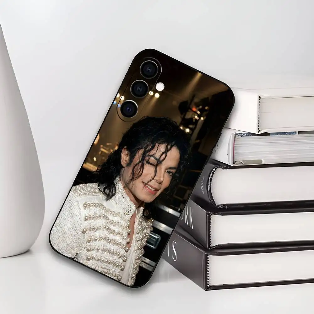 M-Michael J-Jackson   Phone Case Silicone Soft For Samsung Galaxy A73,A72,A71,A70,A53,A52,A51
