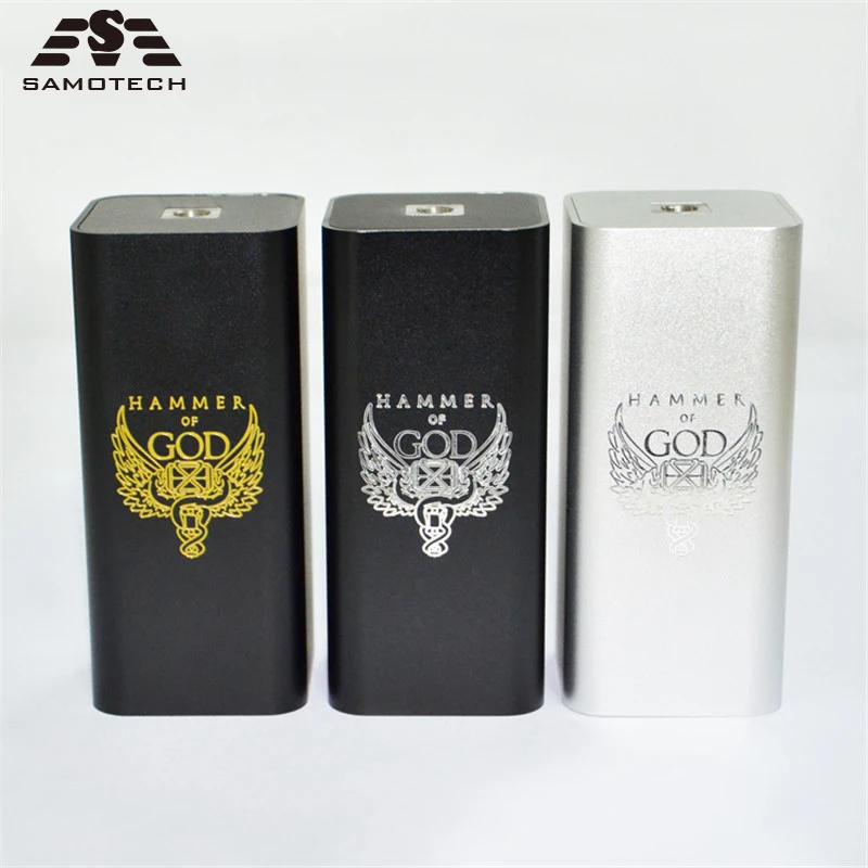 Hamer Van God V3 Doos Mod Mechanische Mod Voor Rda Rba Verstuiver Fit 4 Stuks 18650 Batterij Super Power 0 ~ 160W E Sigaret Vape Doos