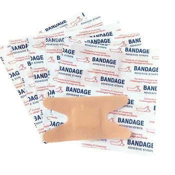 50 pièces/ensemble H forme doigt pansement couleur de la peau pansement pansement pansements en forme spéciale Patch adhésif Bandages Woundplast bandes