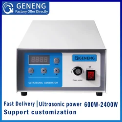 Ultrasonic Generator for Industrial Cleaning Machine 600W-3000W Power Adjustable Timing Remote Control Transducer