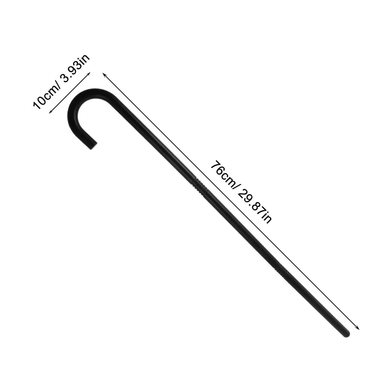 Cosplay Cane Prop Halloween Kostuum Accessoire Decoratieve Wandelstok voor Dress Up Photo Booth Retro Opa Stijl Rekwisieten