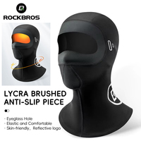 ROCKBROS Cycling Mask Winter Warm Neck Scarf Face Cover Motorcycle Bicycle Balaclava Cap Soft Breathable Bike Ski Mask Hat
