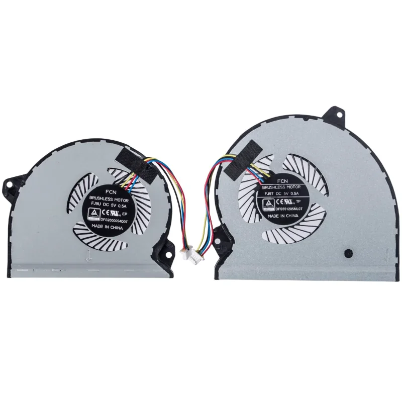Ventilador de refrigeración GPU de CPU de repuesto para ASUS ROG Strix GL702VMK GL702VML GL702VM GL702VS DFS 2000054 Q0T FJ9U DFS 551205 ML0T FJ9T