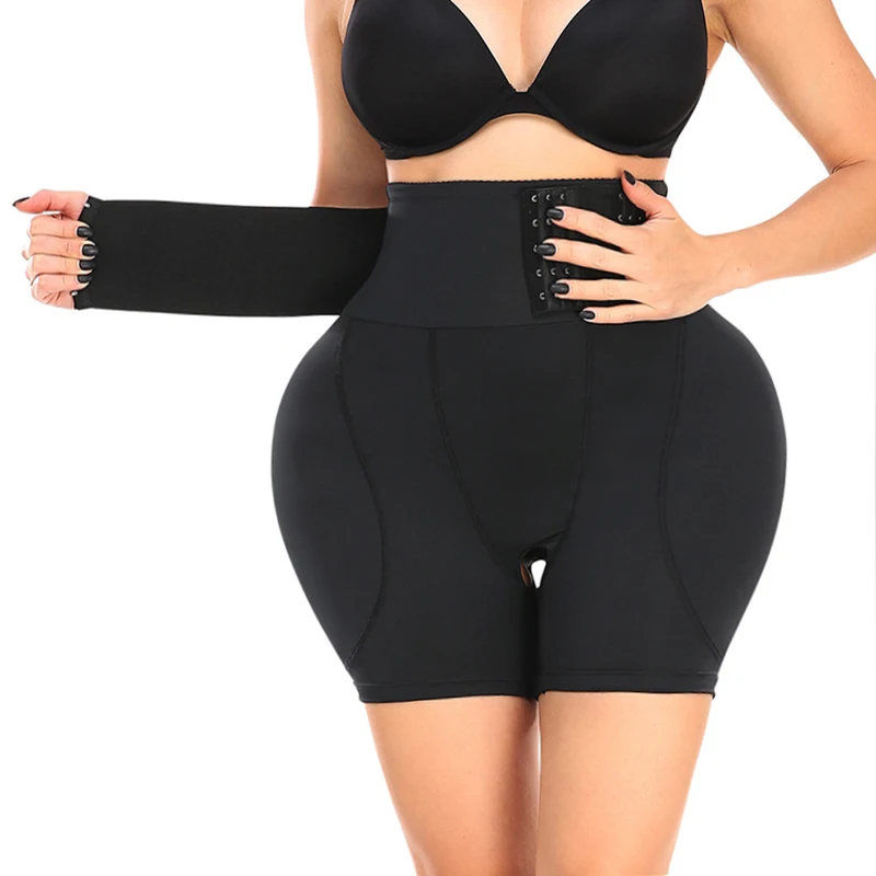 Prayger 6xl Shapers Butt Lifter Padded Control Panties High Waist Hook Underwear