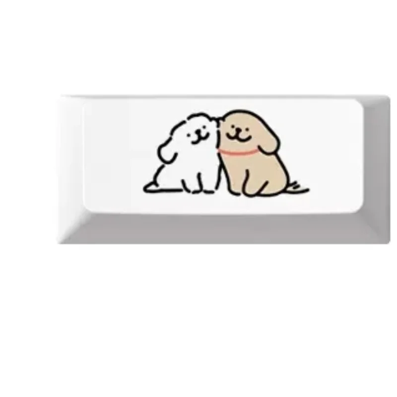 Line Puppy Keycap Cartoon Combination Mechanical Keyboard Keycap Button Cute Personality Original Factory High Opaque Pbt