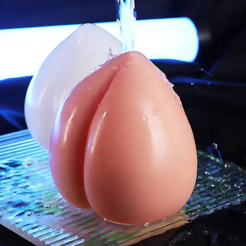 Male Masturbators Big Peach Device Artificial Realistic Vaginal Pocket Pussy Male Trainer Exerciser Adult Sex Toy for Man Solo view 3