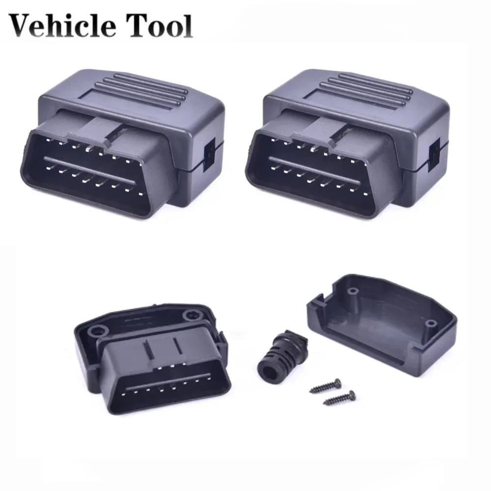 

5Pcs/lot OBD Male Plug OBD2 16Pin Connector OBD II Adaptor OBDII Connector J1962 OBD2 Connector 1962 In Stock