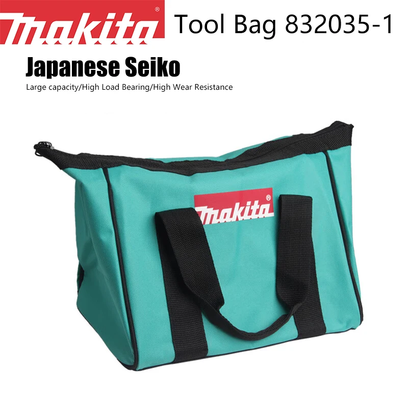 Makita-bolsas de herramientas de colección, Kit portátil de lona multifunción resistente al desgaste, 832393, 5, 832035, 1, 832319, 7, 831274, 0