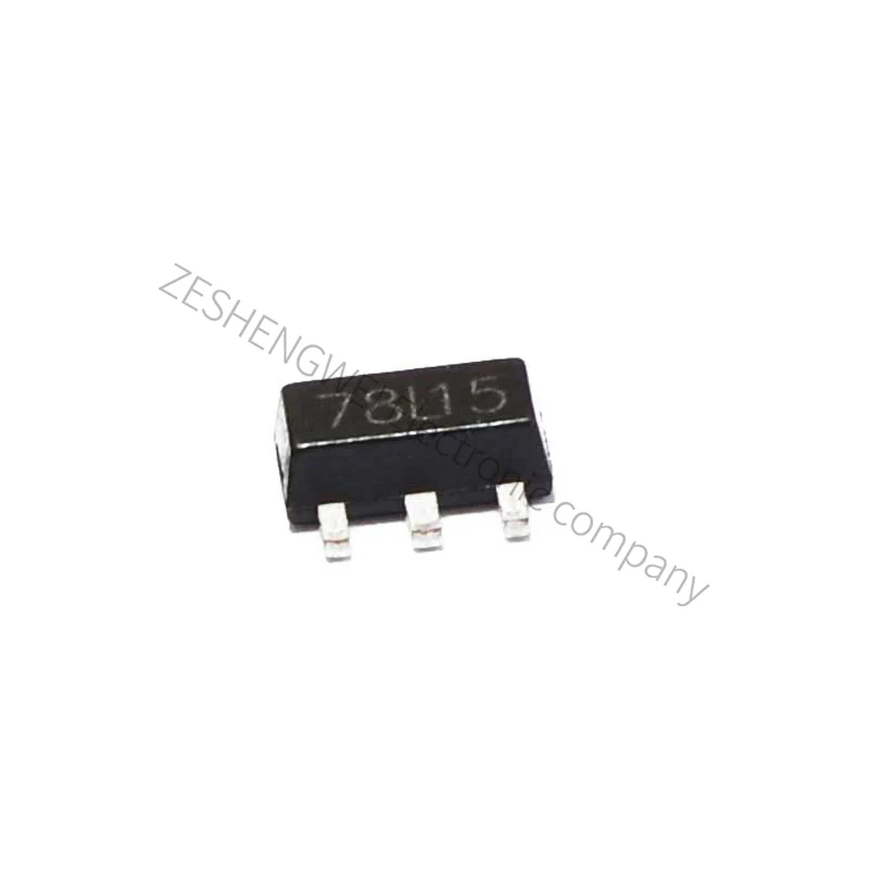 50pcs New 78L15 SOT89 7815 8V Voltage Regulator Triode 3 Orders Original In Stock