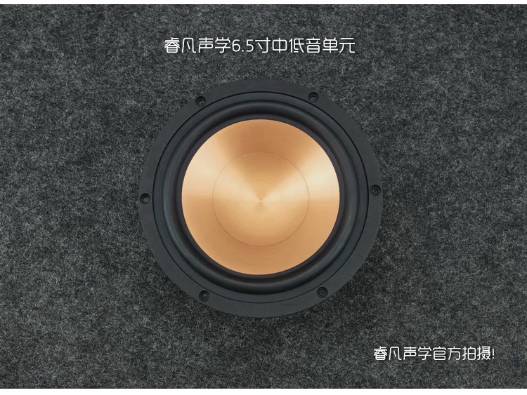 1 Pieces AIRS FR-65YL-M/FR-65YL-L 6.5\'\' Midrange Speaker Driver Ceramics Clad Aluminum Cone Casting Chassis 4/8ohm 100W Round