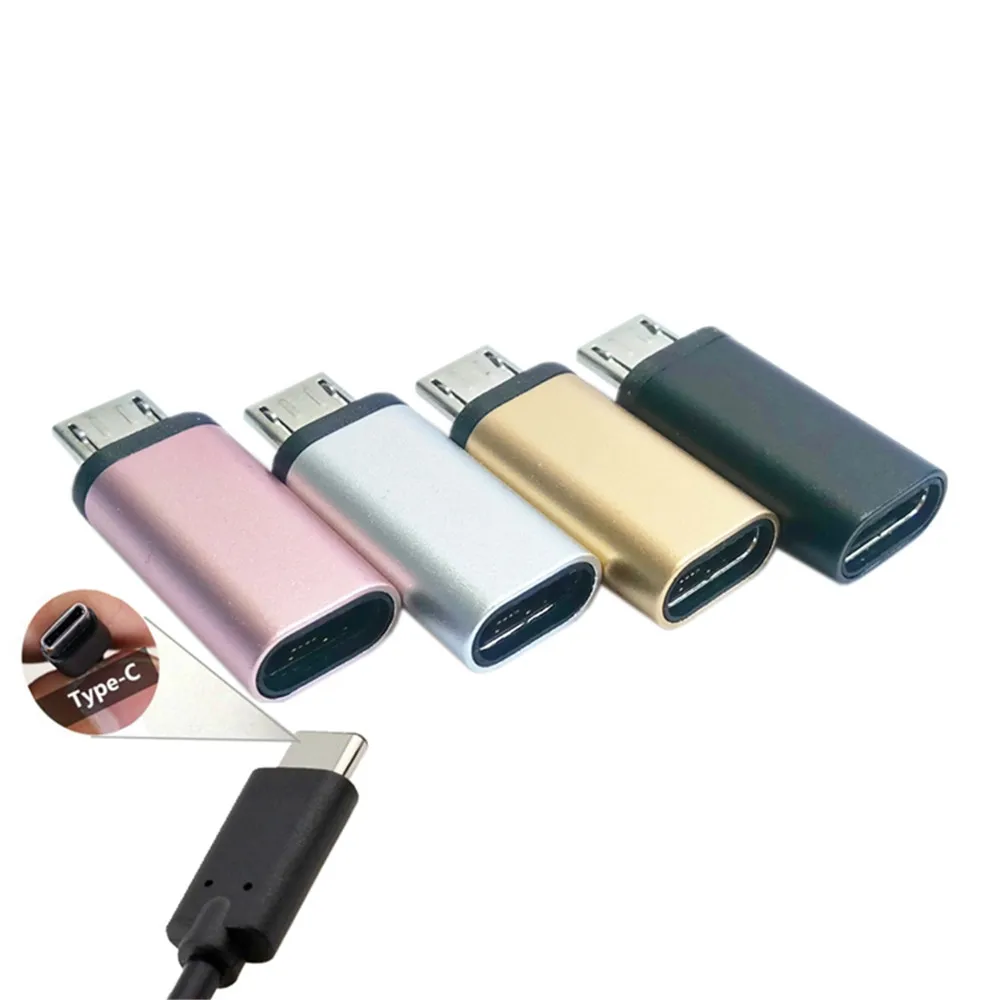

USB 3.1 Type-C Plug to Micro USB 2.0 5Pin Female Data Adapter Converter USB Type C Adapter