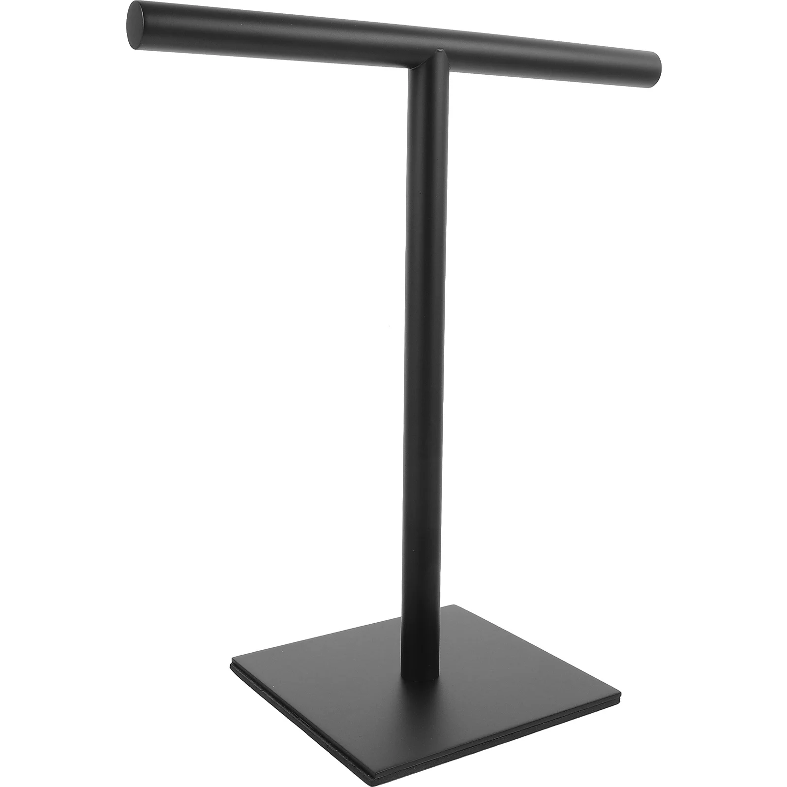 Countertop Towel Stand Stainless Steel T-Shaped Hand Towel Holder for Bathroom Kitchen Easy Access No Drilling Required