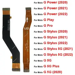 Mainboard Flex Cable For Motorola Moto G Power Play Pro Stylus Plus 5G 2020 2021 Motherboard Flex Ribbon Replacement Repair Part