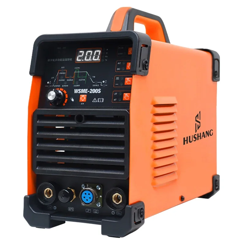 160Amp 220V Portable Digital Inverter WSME TIG/MMA Argon Arc Welder Pulsed Aluminium Welding Machine AC/DC Tig Welder