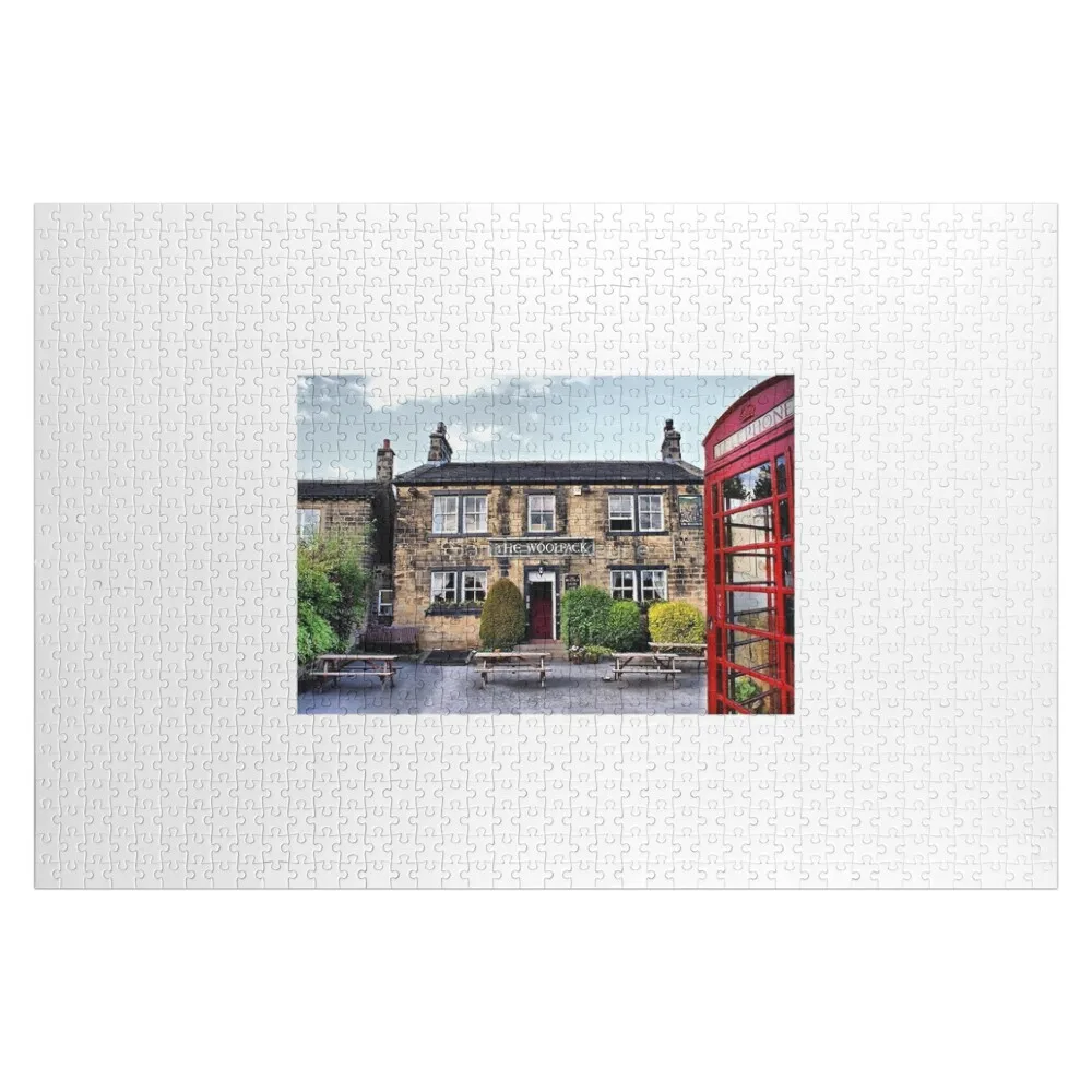 

The Woolpack At Emmerdale 2 Jigsaw Puzzle Woods For Adults Wood Photo Personalized Puzzle