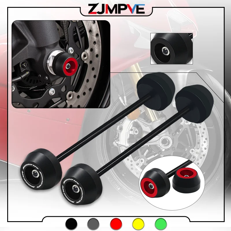 

m1000xr Motorcycle Front Rear Wheel Axle Fork Protector Crash Slider Cap For M1000XR 2024-2025 Wheel Falling Protection Pad