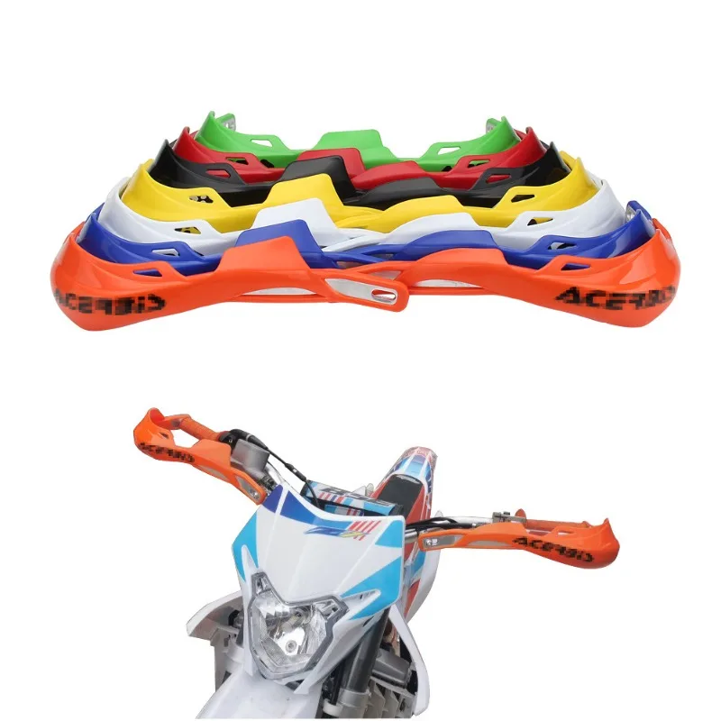 

Modified windproof handguard for motorcycle off-road vehicle, candy color universal for ATV, protective accessory 2pcs set