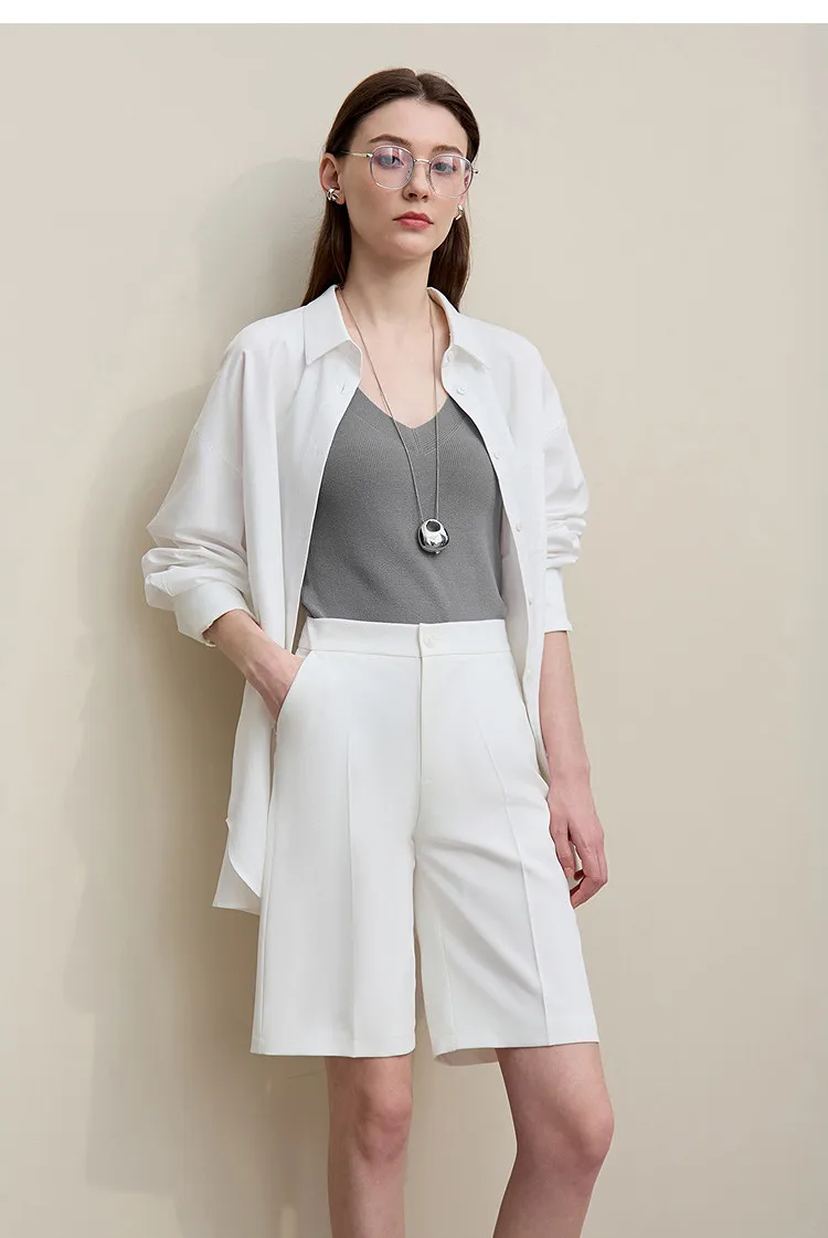 Amii Damen Tanktop 2026 Sommer Neu Einfarbig Schmal Geschnitten Ärmelloses Oberteil Lässiges Layering V-Ausschnitt Camisole für Frauen 12642062 – Detail 22