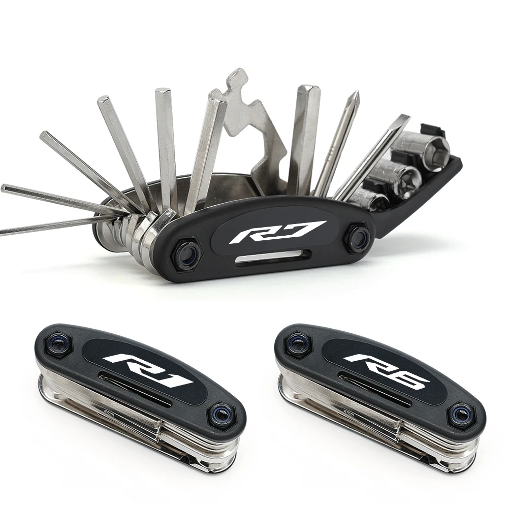Herramientas de Moto, juego de destornilladores y llave, accesorios para Yamaha YZF-R7 YZF-R3 YZF-R6 YZF-R15 YZF-R25 YZF R7 R1 R1M R3 R6 R15 R25 R125