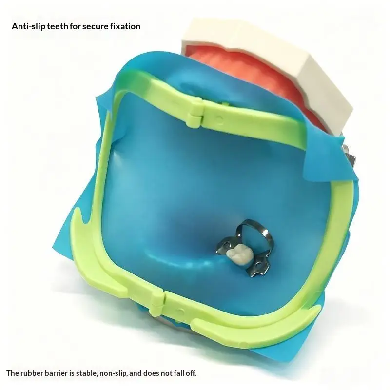 1 Stück Dentaler faltbarer Rahmen, Kunststoff-Gummidam-Blatt-Halter für zahnärztliche Operationen 134 ℃ Oralbarriere-Werkzeuge Zahnmedizinisches Instrument – Detail 5