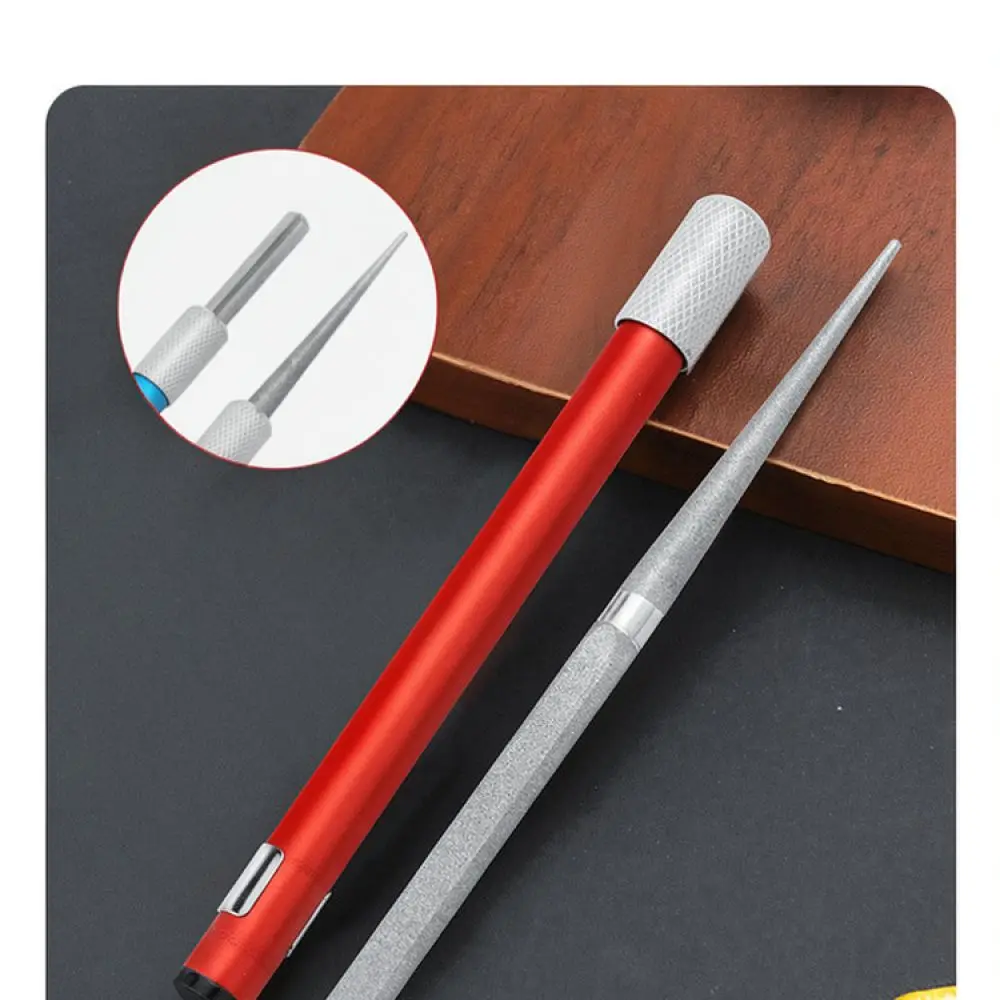 Mini Diamond Sharpener Pen Rod For QST EXPRESS Outdoor Camping Fishing Hook Tool Kitchen Blade Honing Accessory