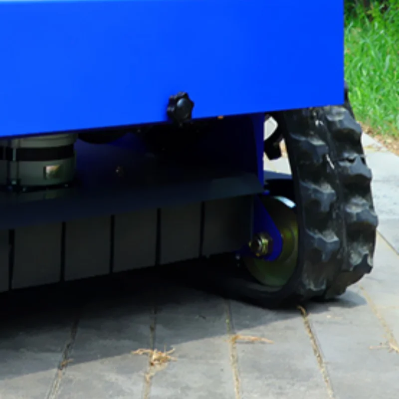 

Горячая продажа, индивидуальная самоходная гусеничная газонокосилка-робот с дистанционным управлением, нулевым поворотом и дорожками