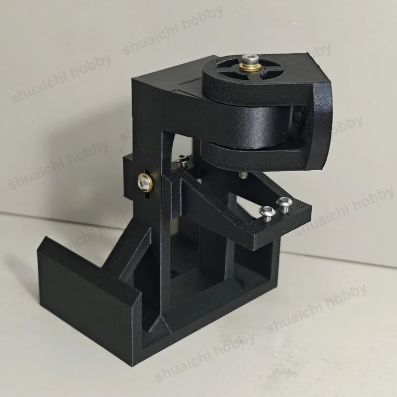 1PCS Vector Steering Motor Mount for Airboat/Marsh/Rescue Boat Model PETG Servo Bracket Compatible with 40x20mm Standard Servos