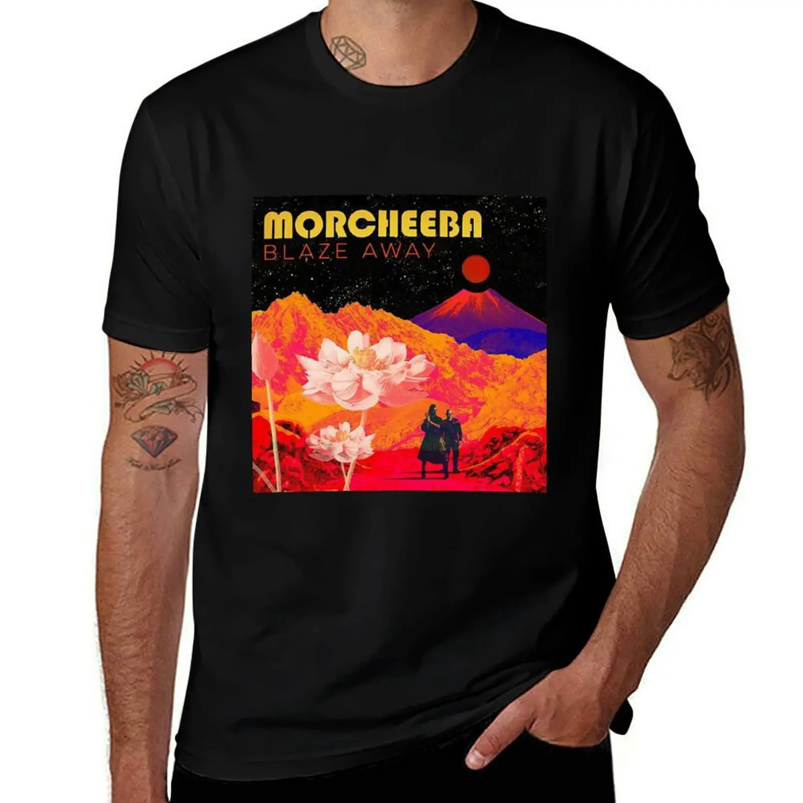 

Morcheeba Blaze Away T-Shirt man t shirts high quality luxury brand man t shirt designer