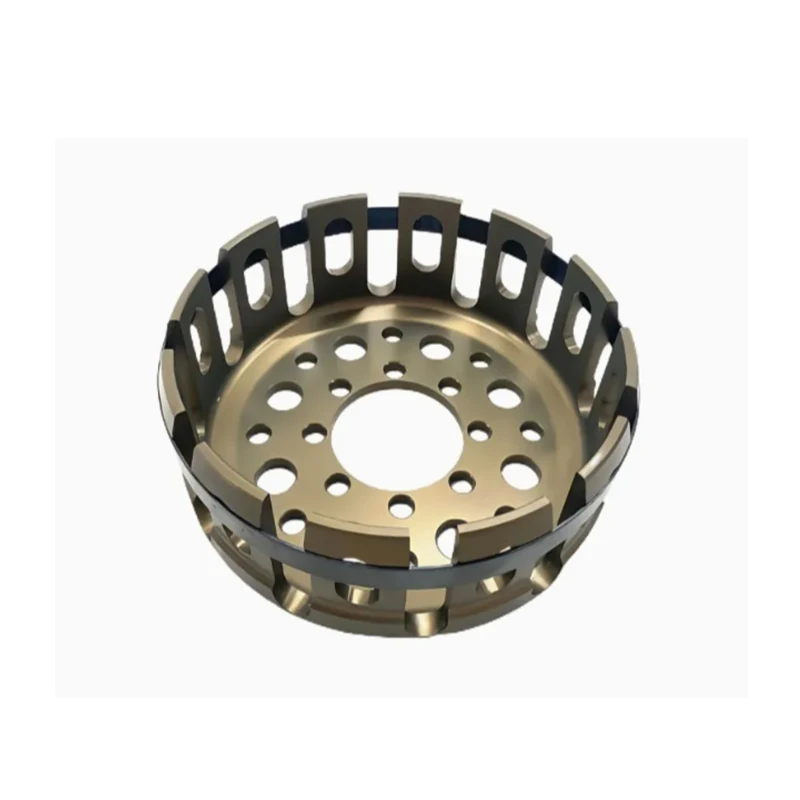 Fabrycznie wykonany na zamówienie CNC koszyk sprzęgła z aluminium do części motocyklowych