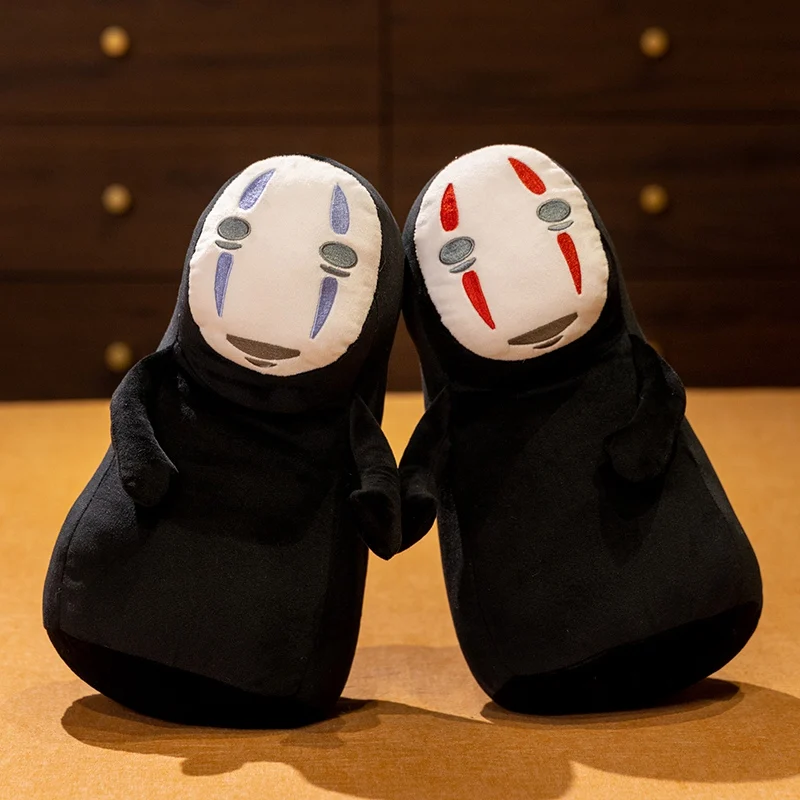 Japanese Anime Movie No Face Man Figure Doll Stuffed Plush Intresting Toy Home Decro Birthday Gifts