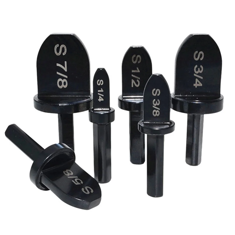 ABLU-6PCS expansor de tubo con mango Triangular, herramienta de expansión de tubo de cobre para aire acondicionado, juego de expansor de tubo con mango Triangular