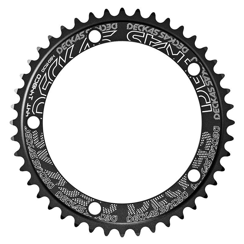 144mm BCD Single Speed Bicycle Chainring CNC Aluminum 44T 46T 48T 50T 52T 54T 56T for Track Bicycle Bike fits 7-12 Speed