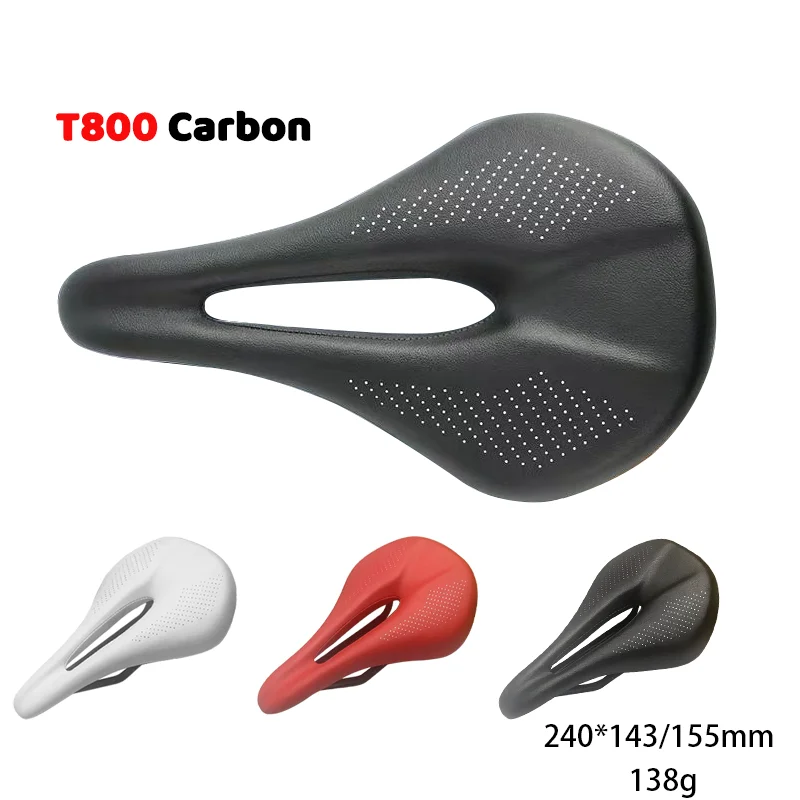 

Super gentle and soft T800 carbon saddle Road bike saddle MTB saddle Bicycle Accessories
