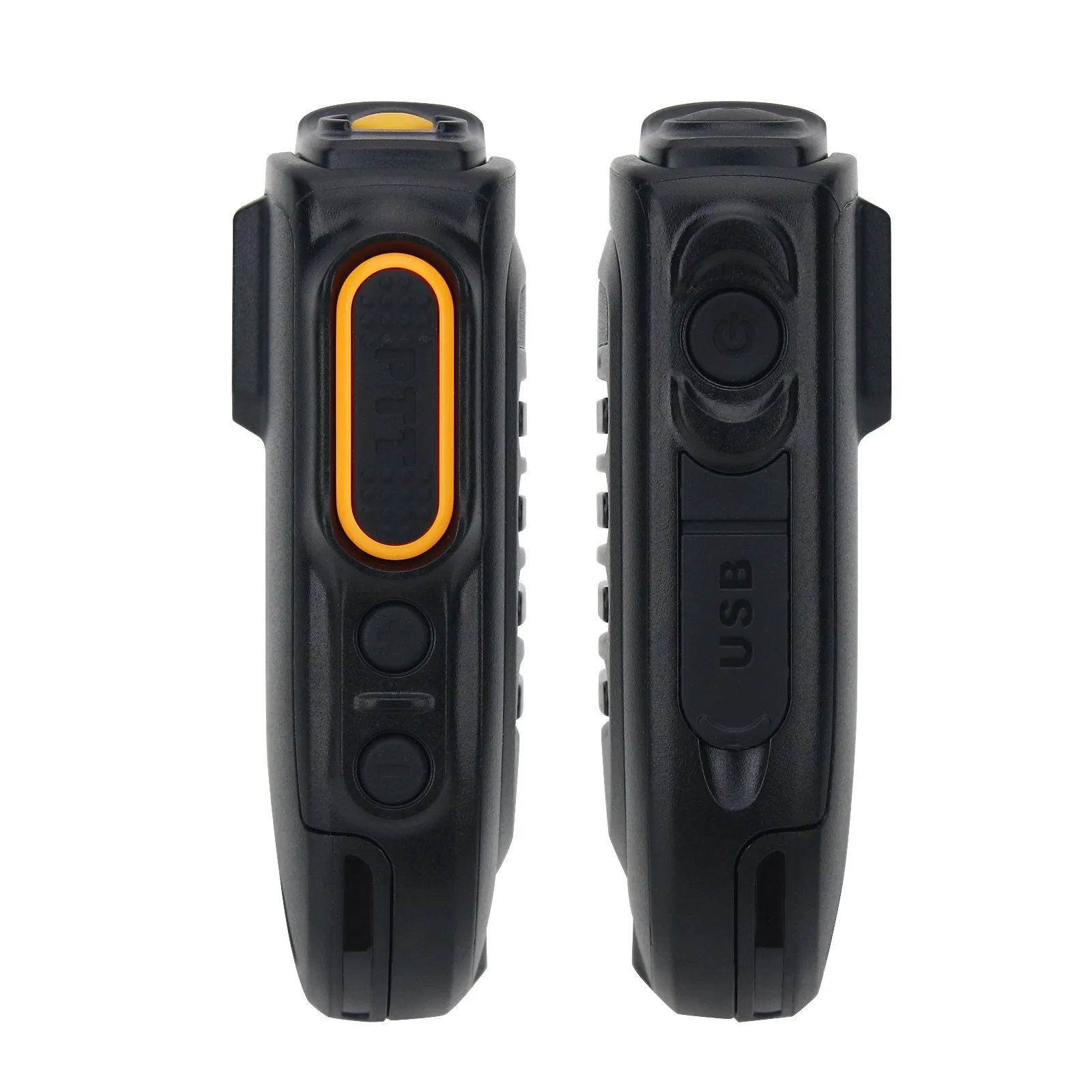 Zello Real-PTT POC 라디오 안드로이드 용 2PCS 블루투스 라디오 마이크 무선 핸드 헬드 마이크