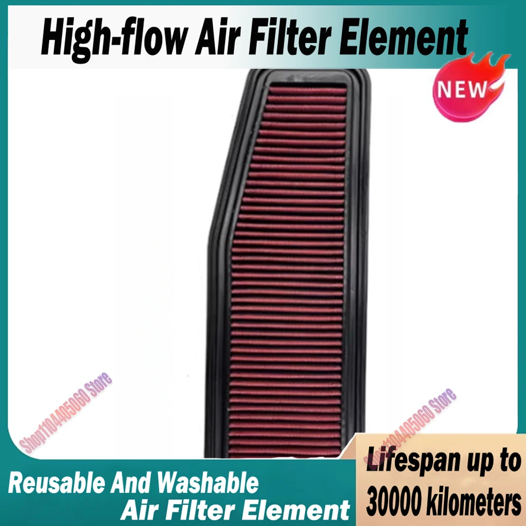 Car High Flow Air Filter 17801-28010 For TOYOTA PREVIA XR30/XR40 2.4L 2000-2005 RAV4 XA20 2.0L 2.4L 2000-2005 Washable Reusable