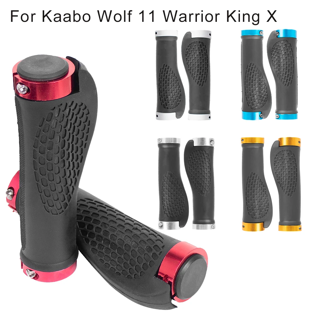 Universal Elevtric Scooter Grips Non-slip Rubber Handlebar for Kaabo Wolf 11 Warrior King X Handle Cover Comfortable Accessories