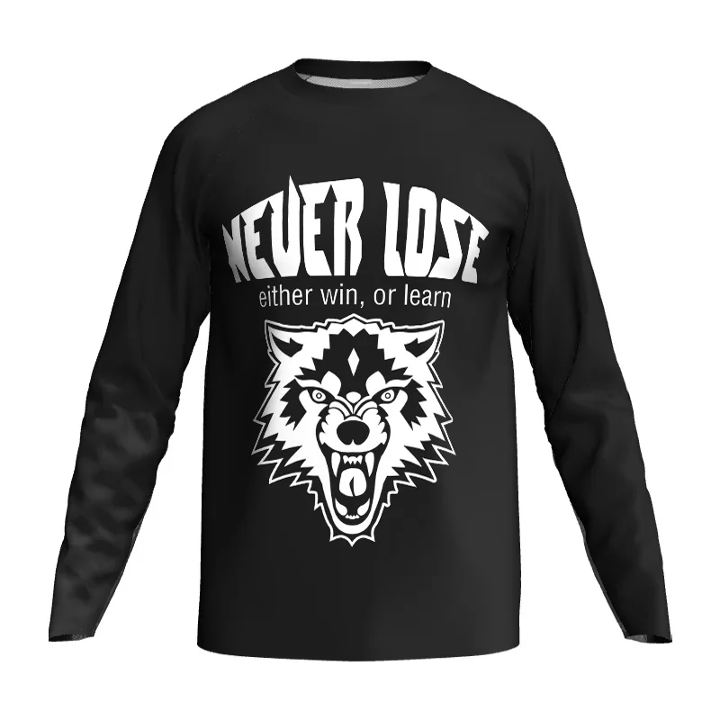 

Long Sleeve Motocross Jersey, Mx Shirt, Wolf Bicycle Shirt, MTB Bike, Downhill Wear, Road Ride Clothes, Mountain Tight Top