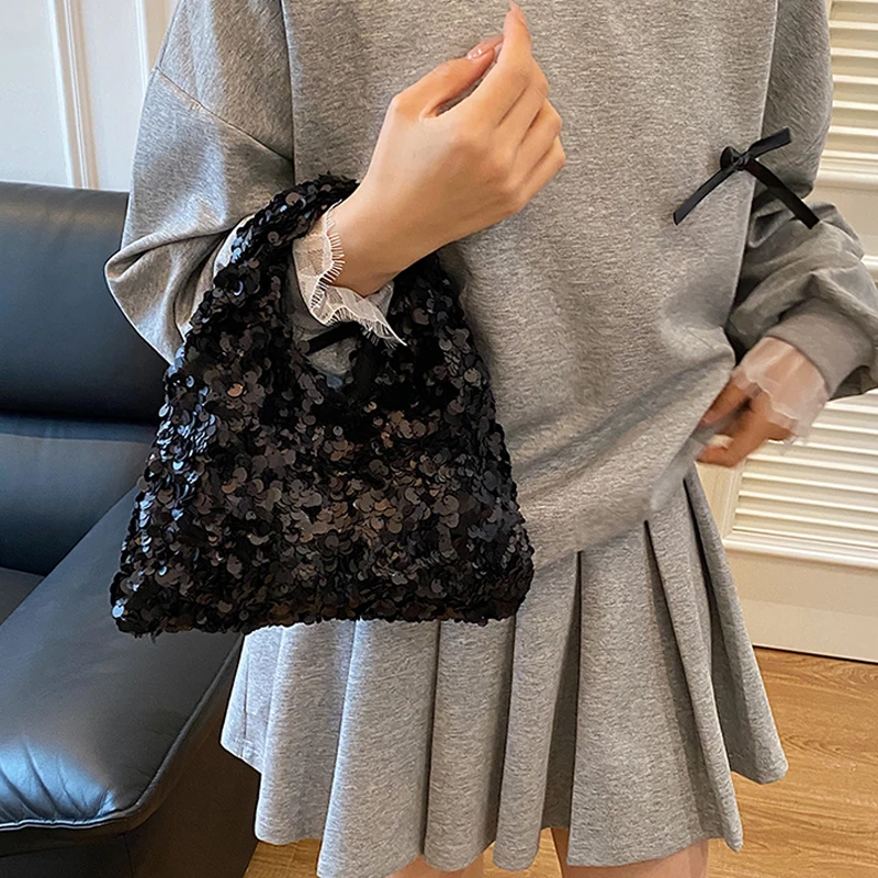 حقائب كروس فاخرة خفيفة ترتر للنساء لربيع وصيف سلاسل رائعة حقيبة كتف مفردة 2025 حقائب يد نسائية أنيقة للحفلات #5