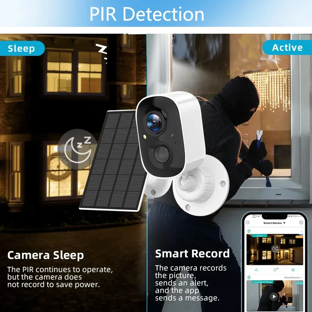 

Wireless Wifi IP NVR Kit 4ch 4.39" LCD Screen Monitor CCTV HD 5MP Outdoor Waterproof Security Solar Camera System EseeCloud APP
