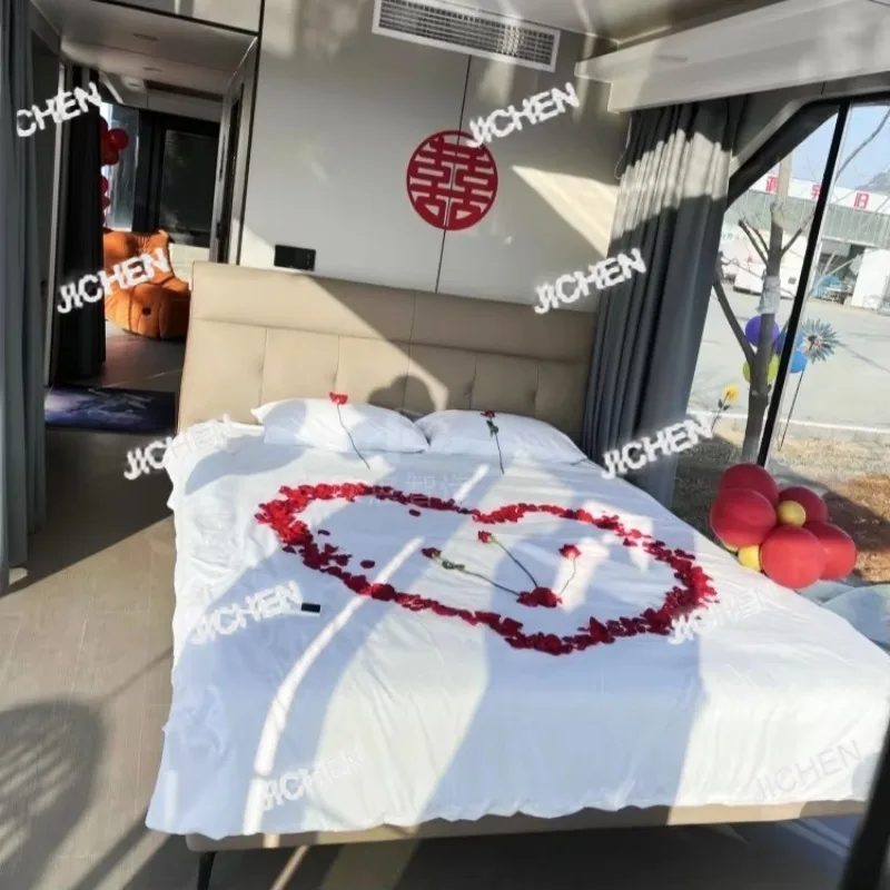 JHV Space Capsule B & B Internet Celebrity Hotel Scenic Outdoor Smart New Viewing Cabin RV Apple Cabin