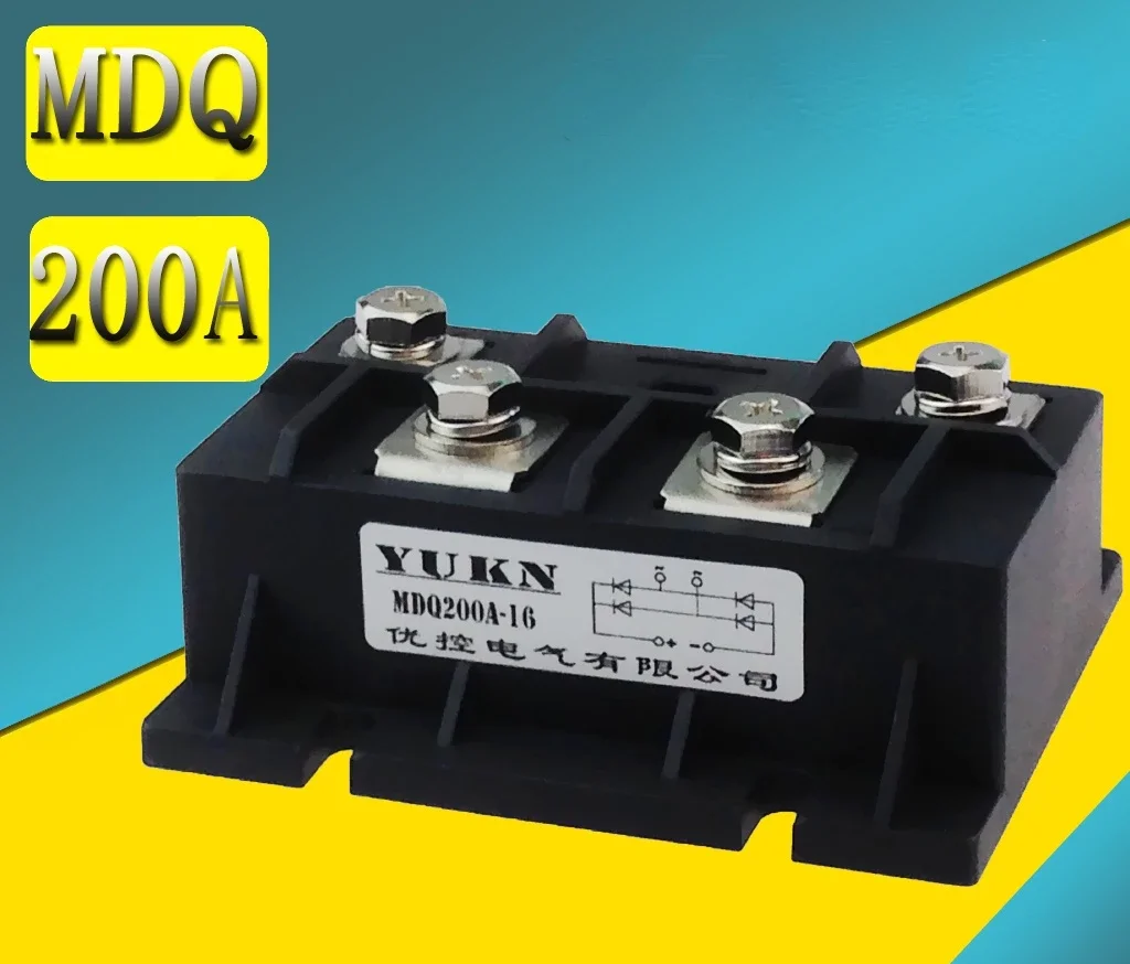 

MDQ200A1600V Single-phase Bridge Rectifier Module MDQ 200A-16 250A 300A 150A