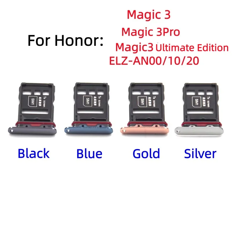 SIM Card Tray Adapter Tray chip slot drawer Holder For Honor Magic V3 VS3 Magic3 Ultimate Magic3Pro III ELZ-AN00/10/20 FLC-AN00
